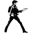 Elvis Presley Guitar Dance - Movie Decal Vinyl Car Wall Laptop Sticker