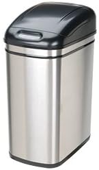 Nine Stars DZT-30-1 Stainless-Steel Infrared 8-Gallon Trash Can