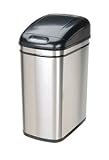 Nine Stars DZT-30-1 Stainless-Steel Infrared 8-Gallon Trash Can