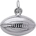 Jewelry : Football Charm by Rembrandt Charms