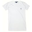 Ralph Lauren Sport Women V-Neck Pony Logo T-Shirt White