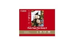 Canon Photo Paper Plus Glossy II, 4 x 6 Inches, 400 Sheets (2311B031)