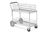 Deluxe Mail And Office File Cart 250 Lb. Capacity