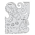 Artool Son of Skull Master Freehand Airbrush Templates by Craig Fraser 7 1/2 in. x 9 1/2 in. menagerie FH-SK8