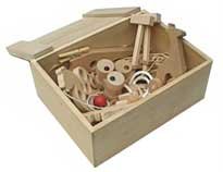 木のおもちゃ箱セット 知育玩具　1才、2才、3才～出産祝いにお薦め♪　Wooden baby toys Boxes