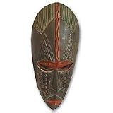 Akan wood mask, 'I Appreciate You'