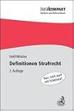 Produkt-Bild: Definitionen Strafrecht