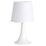 wei� farbene Tischleuchte Lom, 92732/05 Brilliant von Brilliant