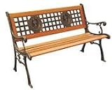 Outdoor Living : DC AMERICA Fisherman Park Bench