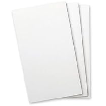 Flip Notes Refill Pack of 3 Perforated Note Pads - White