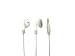 Electronics : Stereo Headphones / Earphones In White