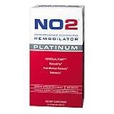 NO2 Platinum-MRI Performance Enhancing Hemodilator, 180 caplets