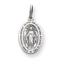 Sterling Silver Miraculous Medal