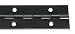 Battalion 1CBD3 Piano Hinge, Black, 48 L x 1 1/2 In W
