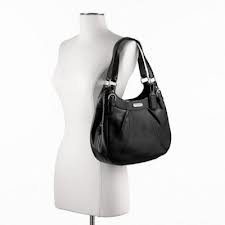Coach Soho Leather Hobo Black Bag F19453