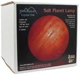 Aloha Bay Himalayan Salt Crystal Lights Planet Globe Lamp -- 1 Lamp