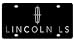 Lincoln LS - License Plate - Lazer-Tag