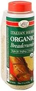 Edward  Sons Organic Breadcrumbs Italian Herbs -- 15 oz
