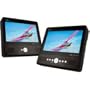 Coby TFDVD7750 7" Dual Screen Portable DVD Player