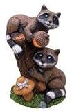 DHI/ACCENTS Climbing Raccoons Solar Sold in packs of 4