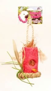 Prevue Pet Products Tropical Teasers Shredable Shack Bird Toy