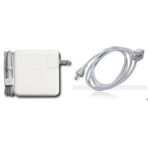 Original Apple 60W Power Adapter (T-shaped Connector) for MacBook with AC Extension Wall Cord