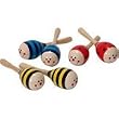Schylling Toys Wooden Maraca SOLD INDIVIDUALLY