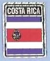 3" x 4" Costa Rica Sticker