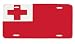 Tonga Tongan Flag License Plate