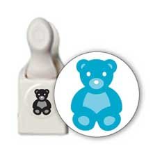 Martha Stewart Crafts Double Punch Embossed Teddy Bear