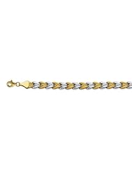 CleverEves 14K Gold Two-Tone Stampato Bracelet