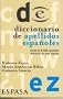 Diccionario de apellidos espanoles (Spanish Edition)