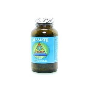 KLAMATH BLUE-GREEN ALGAE Klamath Power-3 500mg (Hawaiian Spirulina, Chinese Chlorella, Klamath Blue-Green Algae) 160 vegicaps by Klamath