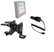 Car Air Vent Mount with Charger for Magellan RoadMate 2035 2036 2036-MU 2045 3045 3045-MU 3045-LM 3055 3065 GPS