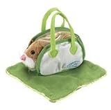 Zhu Zhu Go Go Pets Hamster Carrier and Blanket-GREEN. (HAMSTER NOT INCLUDED)