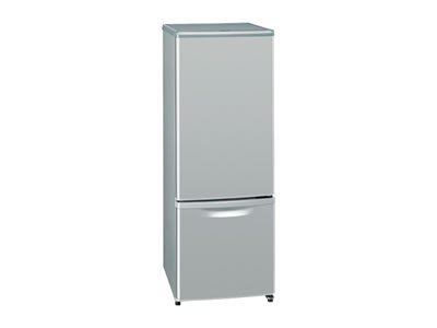パナソニック 168L 2ドア ノンフロン冷蔵庫（シルバー）Panasonic NR-B173W-S