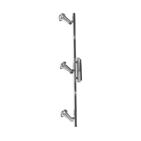 Eglo 81859A Milano 3 Light Track Light Fixture, Nickel Chrome by Eglo