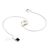 Apple Ipod Nano 1st, 2nd, 3rd Gen, Mini, Touch, Video, Classic, Photo, U2, Iphone 2-in-1 Retractable Hotsync & Charging USB Data Cable