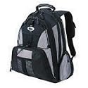 Targus Sport Standard Notebook Backpack (Black/Silver) (TSB212)