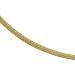 14K Yellow Gold Hollow Mesh Chain - 18 inches