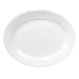 CorelleLivingware9-1/2-InchOvalPlatter,WinterFrostWhite