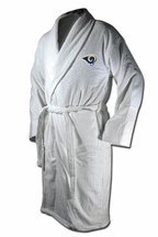McArthur Sports St. Louis Rams Team Logo Embroidered Bath Robe One Size Fits Most