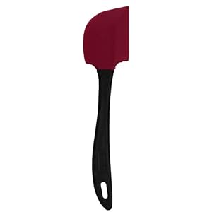 Lekue (ルクエ) カラーシリコンスパチュラ27.5ｃｍ ローズ/ブラック 61706