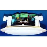 OWI Ceiling Speaker - AMP-IC6 Amplified 2-Way Coaxial 25W 88486 12V-AC Power Projector-Compatible