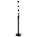 Lumisource LPN-TWR BK+BK Waxy Tower Motion Floor Torchiere