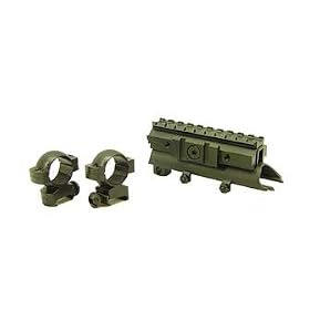 Target Sports See-Thru Mount Matte Tri-Rail SKS