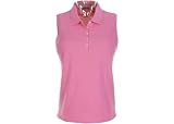 Plus Bay Studio Sleeveless Stretch Pique Polo