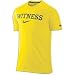 NIKE LeBron Witness Logo Men's Tee Shirt, Tour Yellow