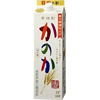 アサヒ かのか 25°パック(甲乙混和) 1.8L×6本
