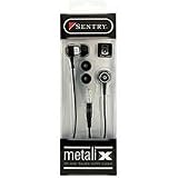 Sentry HO481 Metalix Silicon Ear Buds (Black)